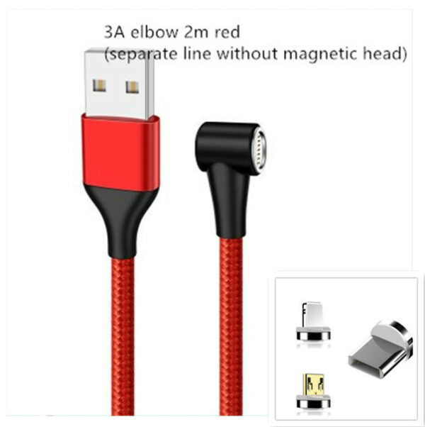 Magnetic USB Charging Cable – Fast Charger for Apple, Micro USB & Type-C Devices | Magnet Data Wire Cord - Image 3
