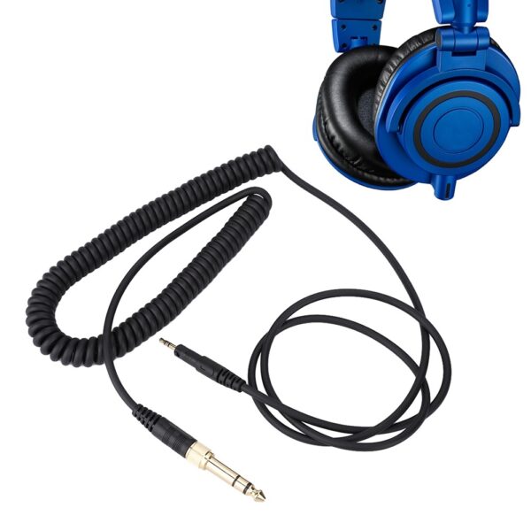 160CM Headphone Extension Cable for ATH-M50x M40x M70x – Durable Audio Cord Wire - Image 3