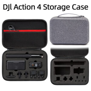 Portable Sports Camera Storage Bag – Waterproof Protective Tote for Action Cameras & Accessories