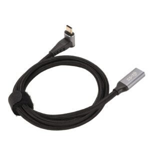 USB C 3.2 Male to Female Extension Cable | 100W PD Fast Charging, 10Gbps, 4K@60Hz | Compatible with Steam Deck & Game Consoles