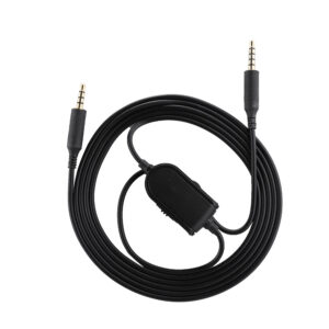Premium Audio Cable Replacement for Logitech Astro A10 A40 A30 A50 Gaming Headsets – Durable, Tangle-Free with Inline Tuning Support