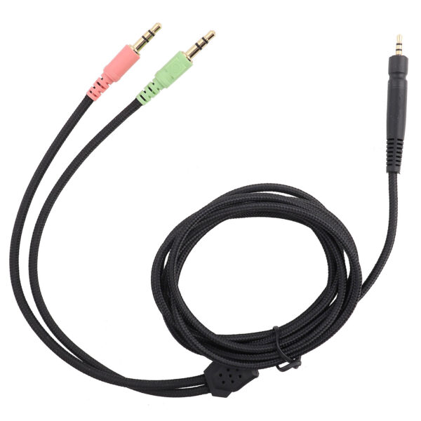 Replacement Gaming Headphone Cable for Sennheiser G4ME ONE, PC 373D, PC37X, GSP 350/500/600 – PC Version Audio Cord
