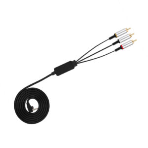 1.5M AV Component TV Cable for PSP 2000/3000 – High-Quality ABS Audio Video Lead Cord