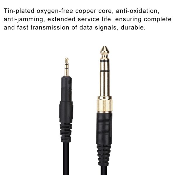 160CM Headphone Extension Cable for ATH-M50x M40x M70x – Durable Audio Cord Wire - Image 5