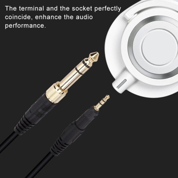 160CM Headphone Extension Cable for ATH-M50x M40x M70x – Durable Audio Cord Wire - Image 6