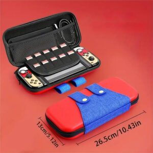 1PCS EVA Hard Shell Storage Case for Nintendo Switch – Durable Travel Carrying Case for NS Game Console & Accessories