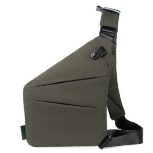 Men's Canvas Digital Storage Sunday Bag – Stylish & Durable Crossbody Shoulder Bag