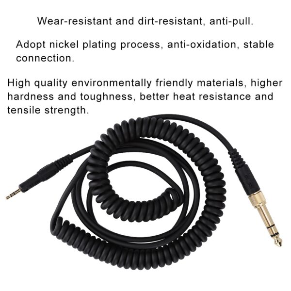 160CM Headphone Extension Cable for ATH-M50x M40x M70x – Durable Audio Cord Wire - Image 4