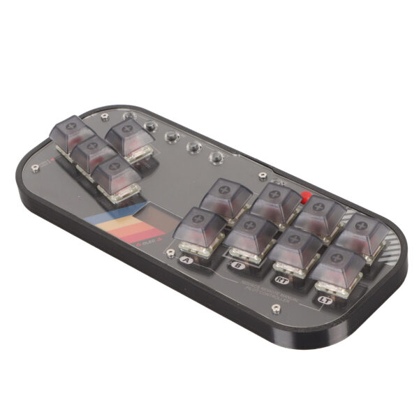 Fighting Box Keyboard for Hitbox Mini – SOCD Arcade Fight Stick Controller with Mechanical Switch Buttons for Mixbox