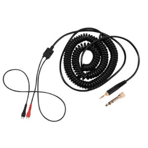 Replacement Spring Coil Cable for Sennheiser HD25, HD560, HD540, HD480, HD430 Headphones – High-Quality Audio Cord