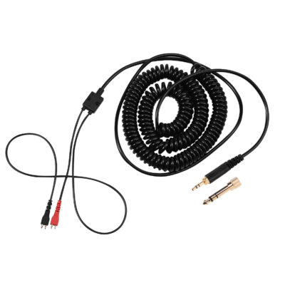 Replacement Spring Coil Cable for Sennheiser HD25, HD560, HD540, HD480, HD430 Headphones – High-Quality Audio Cord