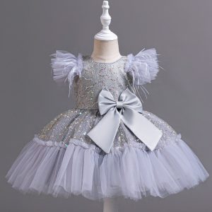 Toddler tulle dress for wedding event