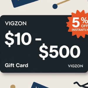 Vigzon Gift Card $10–$500 – Instant 5% OFF Online