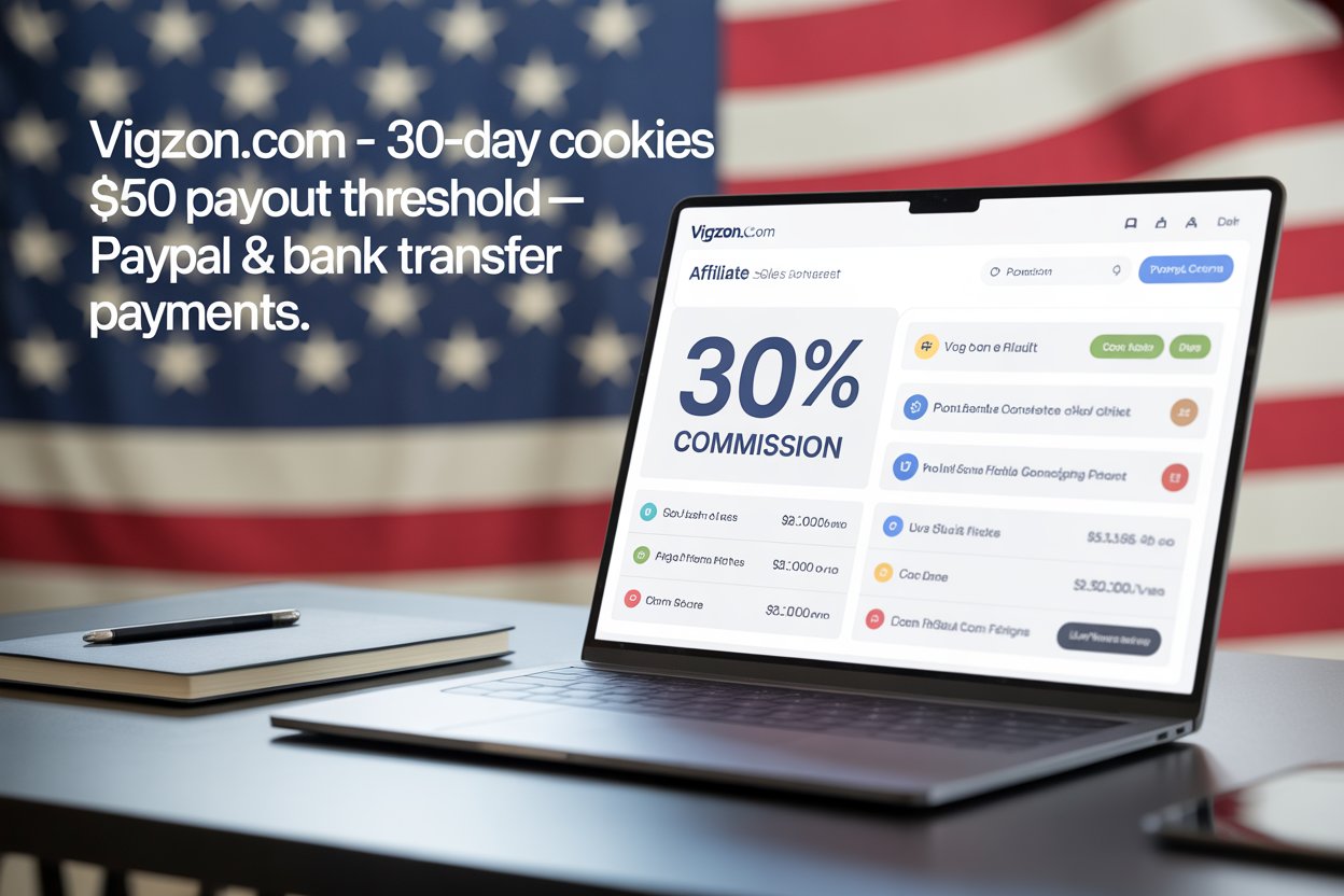Vigzon Affiliate Program USA – High Commission Affiliate Marketing
