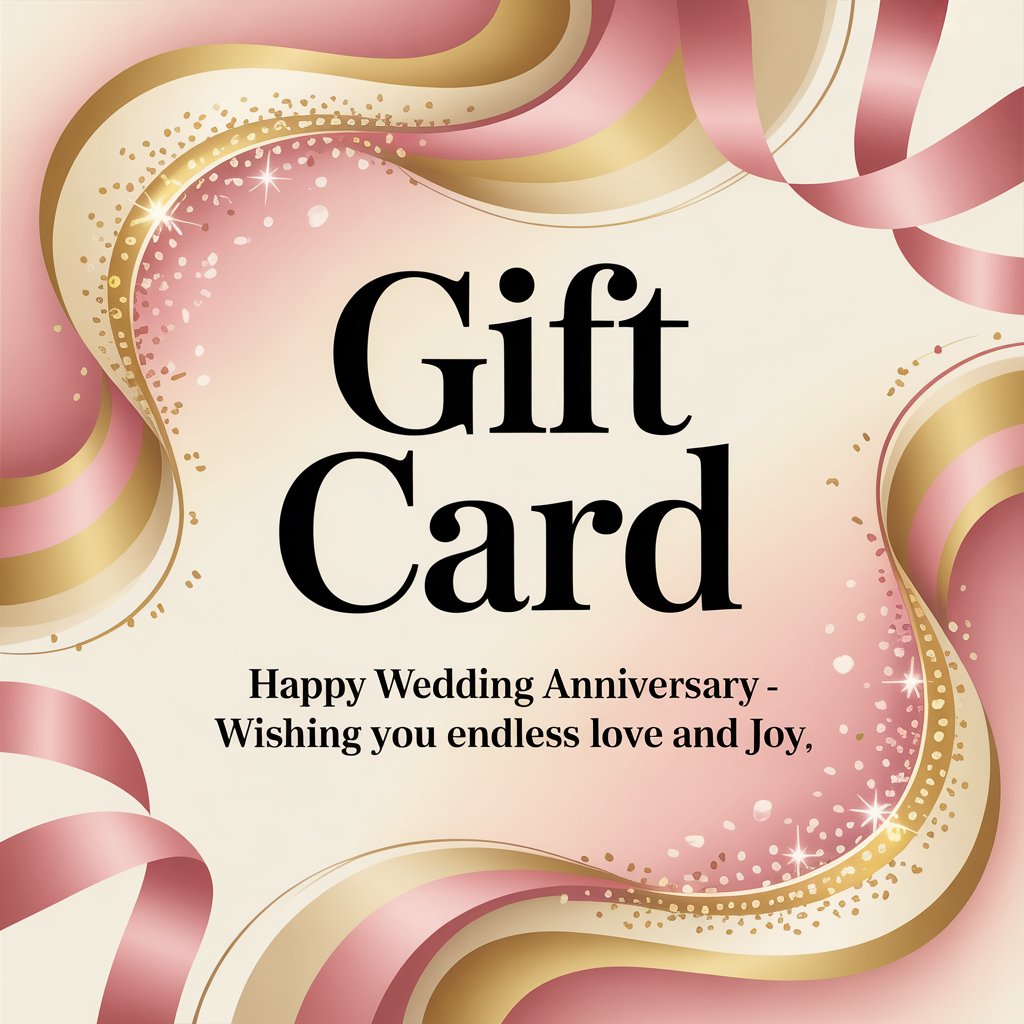 vigzon-Wedding Anniversary Gift Card