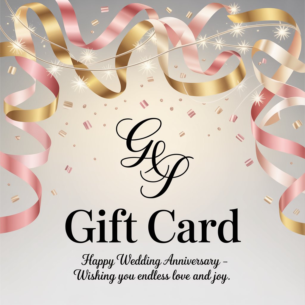 vigzon-Wedding Anniversary Gift Card