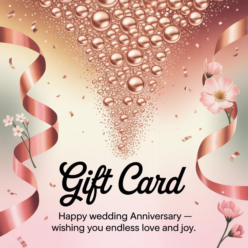 vigzon-Wedding Anniversary Gift Card