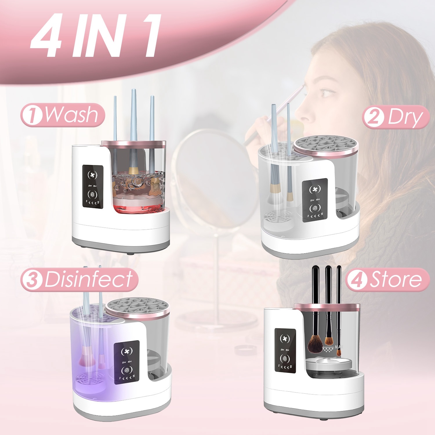 4b4d612c-e6c7-443d-a93e-4c7160d1109b.jpg 4 In 1 Electric Makeup Brush Cleaner USB Powered Machine