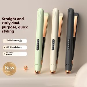 LCD Screen Hair Straightener Multi-Gear Temperature Control