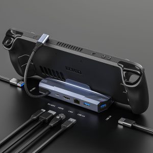 6-in-1 Game Console Hub with 4KHD Output