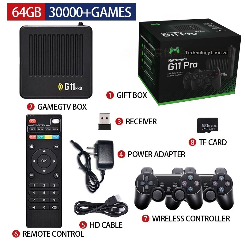G11 PRO Dual System TV Set-top Box Open Source Console