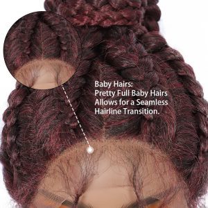 Eight Braids Hand-woven Former Lace Head Cap in black